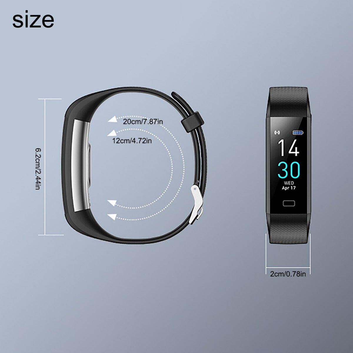 2023 NEW FitBit Smart Watch Activity Tracker Fitness Watches Heart Rate Monitor