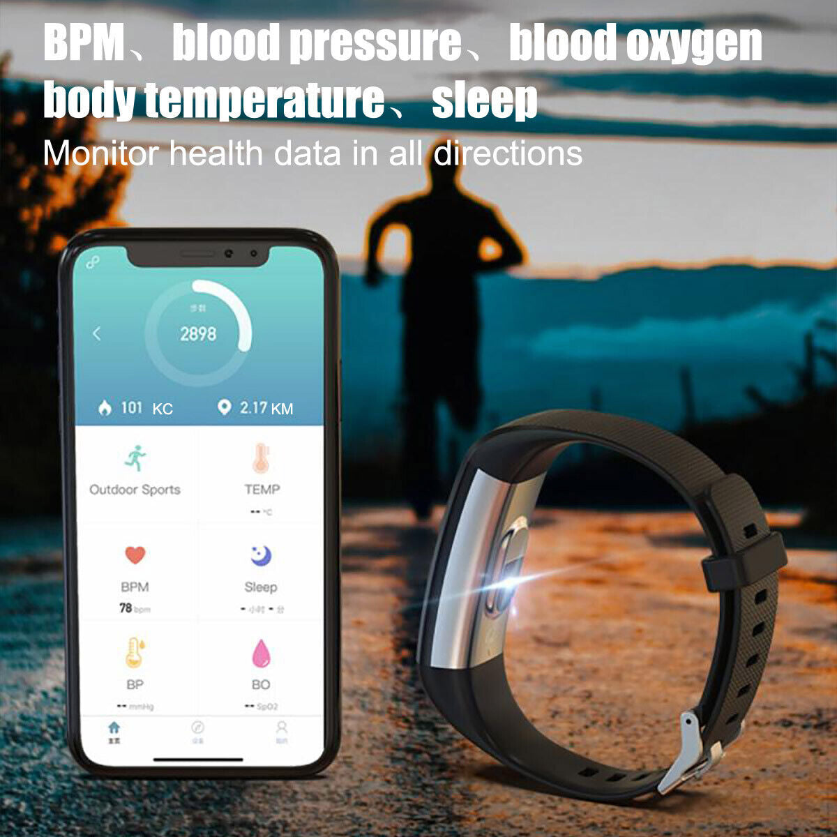 2023 NEW FitBit Smart Watch Activity Tracker Fitness Watches Heart Rate Monitor