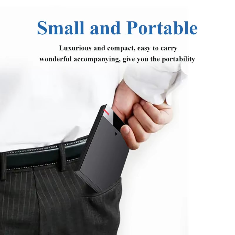 Enclosure HDD Case 2.5 Inch Micro B USB 3.0Type-C Cable External Hard Drive 5TB 5Gbps HD Portable Storage Device Support UASP
