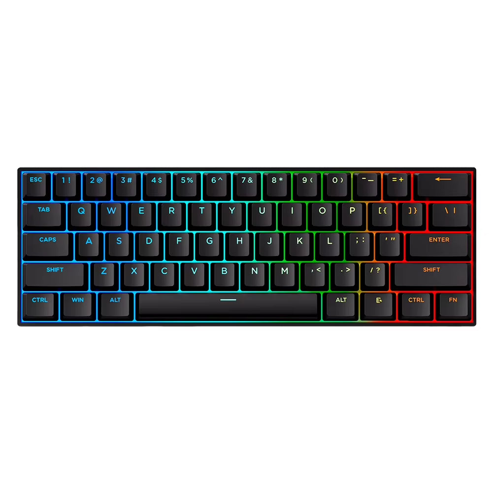 Wired Mechanical Keyboard with Magnetic Switch Rapid Trigger Keyboard 128K Sampling Rate Compact Keyboard for PC Gamer