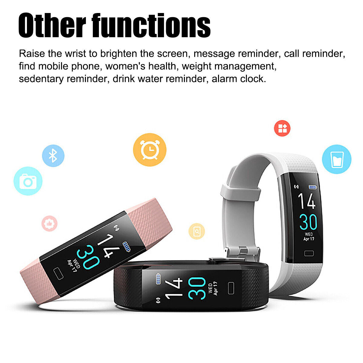 2023 NEW FitBit Smart Watch Activity Tracker Fitness Watches Heart Rate Monitor