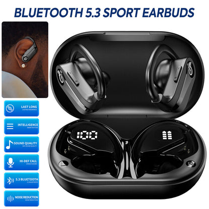 MPOW Bluetooth 5.3 Earbuds Headphones Wireless Earphones Sports Stereo Ear Hook